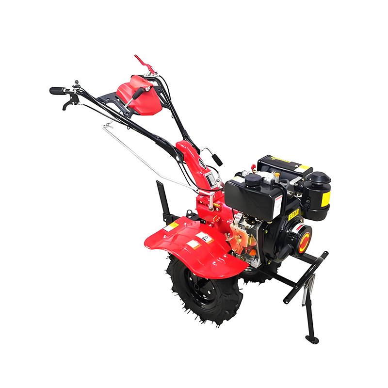 12 hp hand start walking tractor