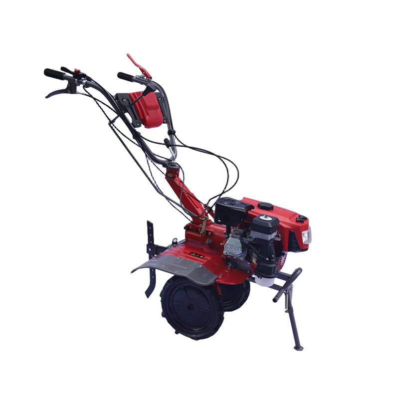 Red Garden Tiller