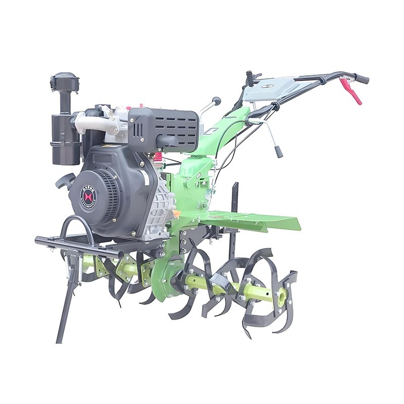 diesel - powered walk behind tractor