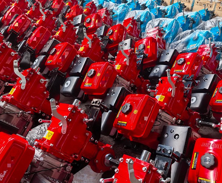 Diesel And Gasoline Engines Are Suitable For Different Power Tillers