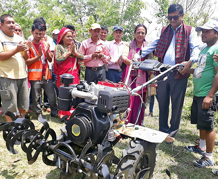 User-Centric Power Tiller Design for Enhanced Comfort and Safety