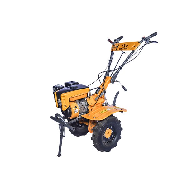 Garden Tiller with Light Cover