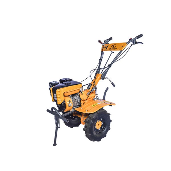 Garden Tiller with Light Cover